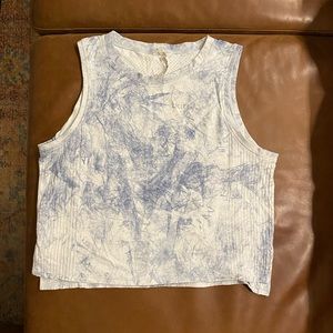 lululemon x barre3 Train To Be Tank in White/Luna Size Small